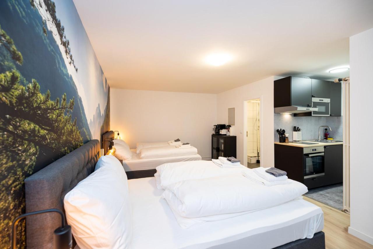 Modernes Apartment In Der Innenstadt Würzburg Esterno foto
